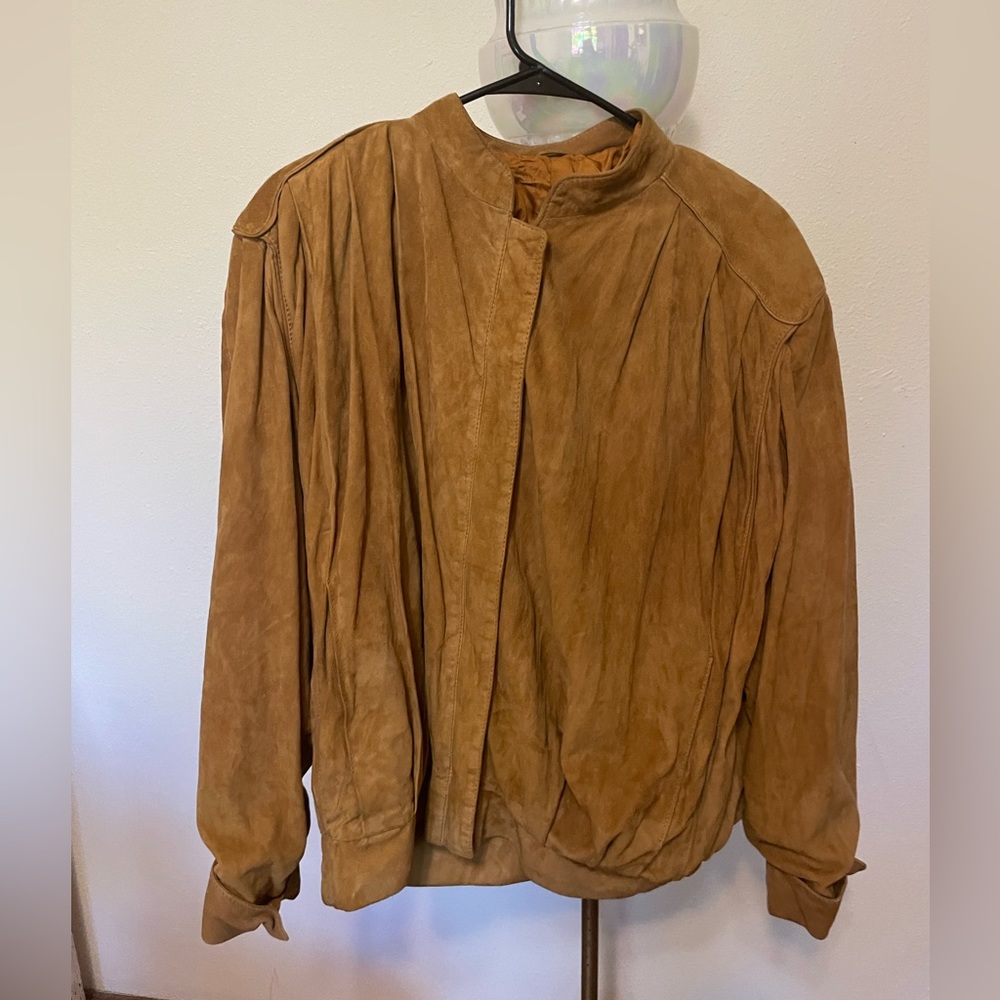 80s Vintage Women’s Leather Jacket